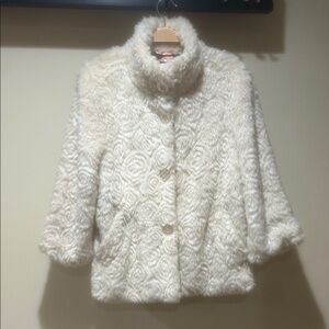 Dollhouse Cream Teddy Jacket